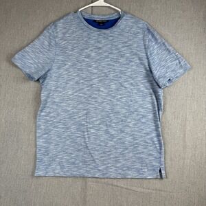 Michael Kors T Shirt KR05FJ24UR Light Chambray Mens Size Medium